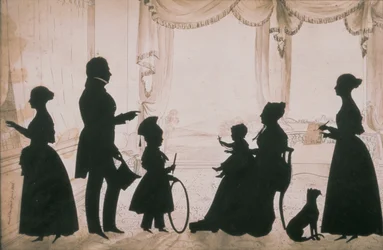 Silhouette of the Cramsie Family of O